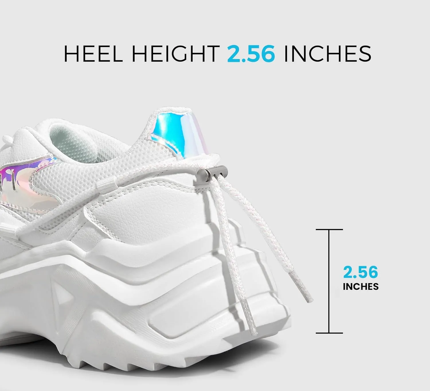 LUCKY STEP Women's Platform Colorful Fashion Sneakers Retro Colorblock Stylish Cute Chunky Dad Walking Shoes