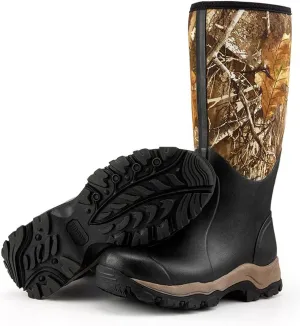 Men Hunting Boot, Insulated Waterproof Durable Outdoor Camo Boot, Army Fans Combat Sports Shoes