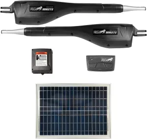 Mighty Mule MM272 Solar Package - Light Duty Dual Gate Opener (20 Watt Solar Panel)