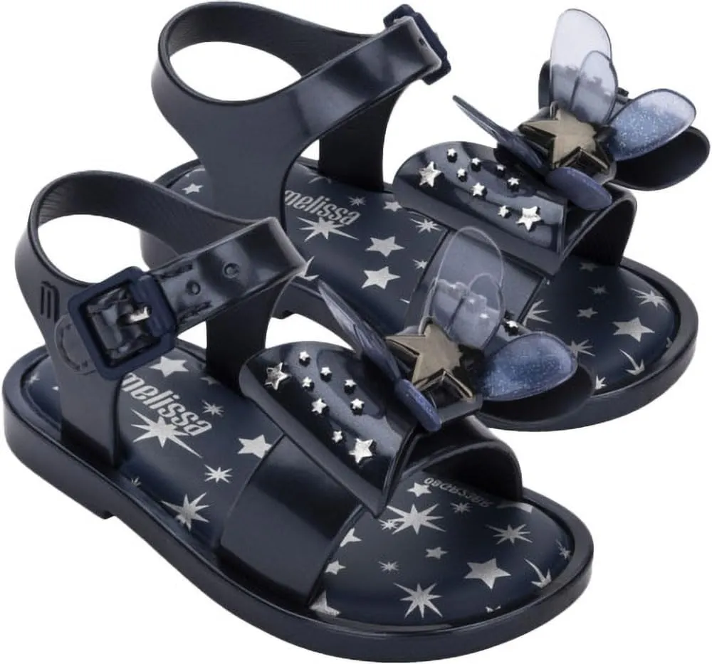 mini melissa Girl's Mar Sandal Star I (Toddler)