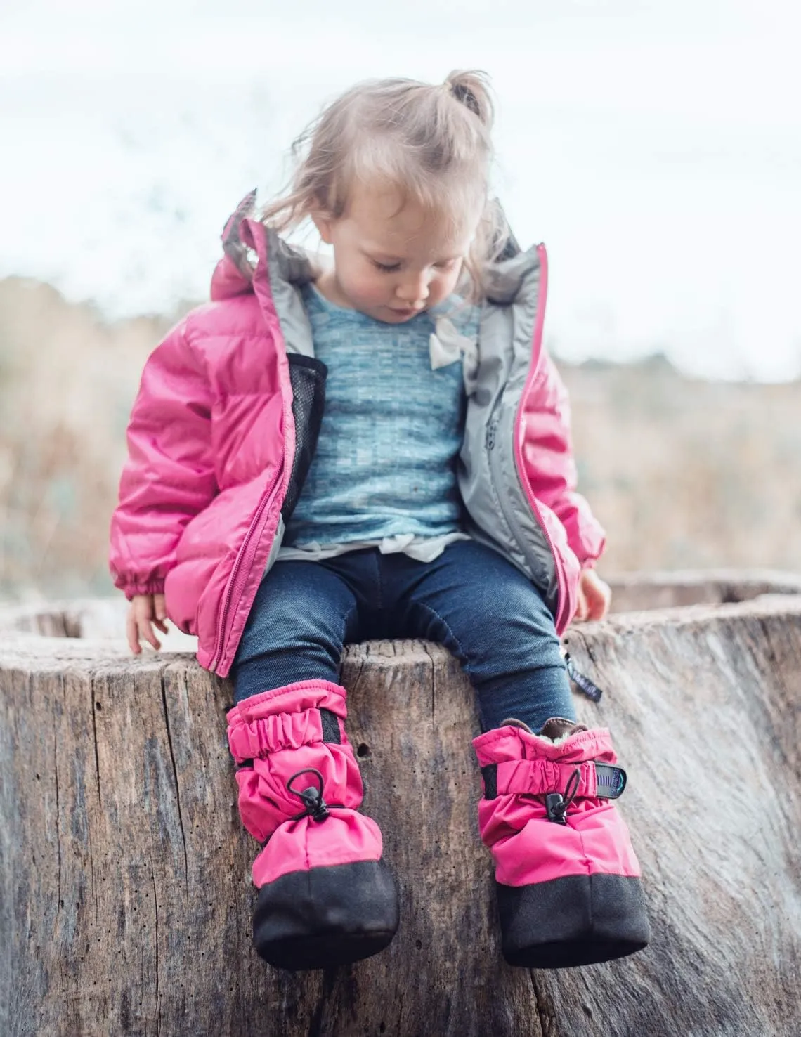Molehill Baby/Infant/Toddler Boot (Boys & Girls) - Lightweight for Mild to Cold Weather Booties