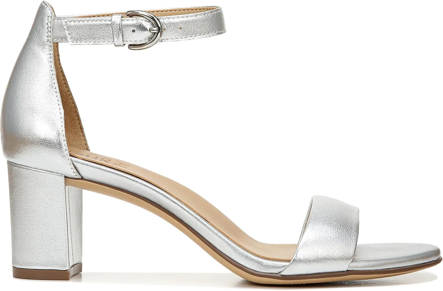 Naturalizer Women's Vera Ankle Strap Block Heel Dress Sandal