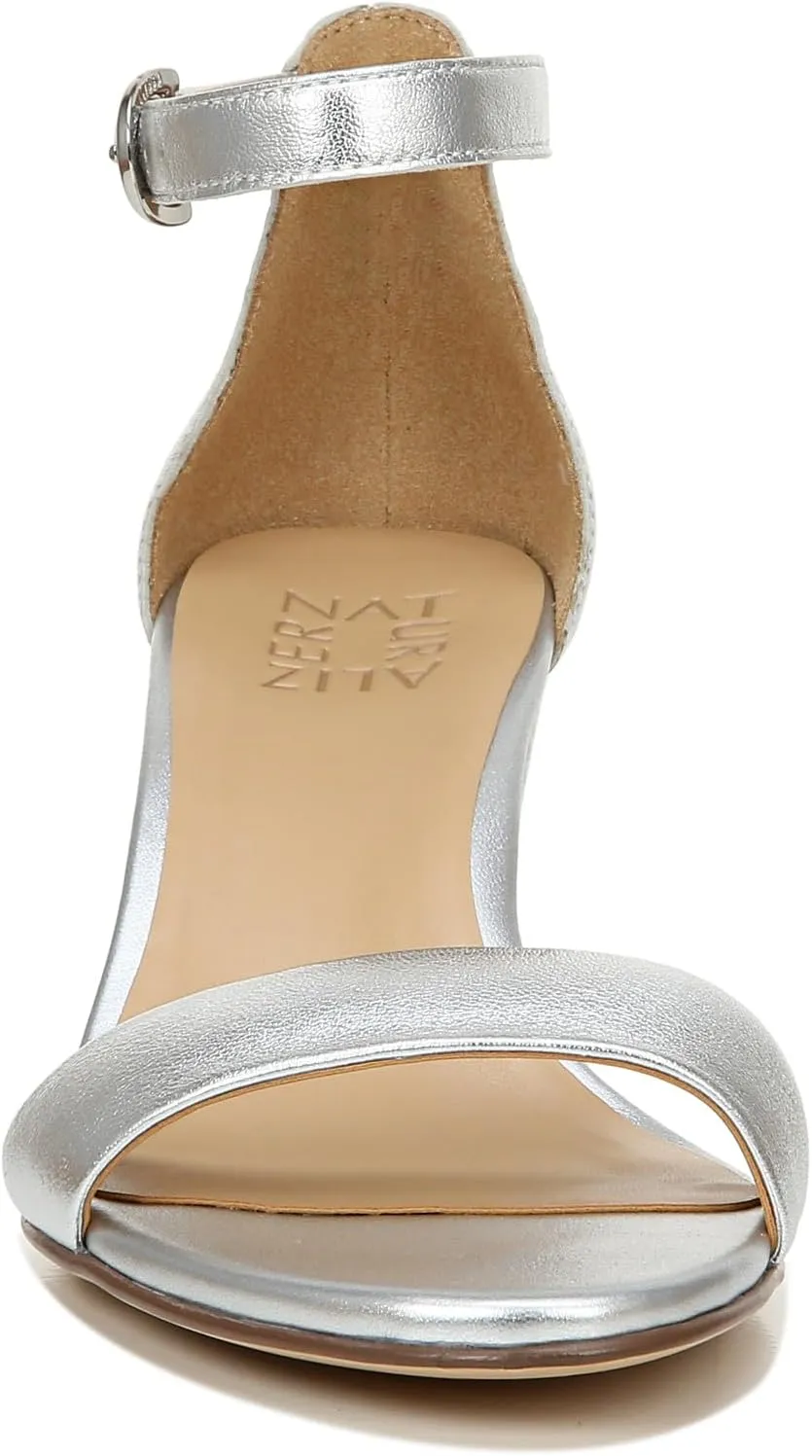 Naturalizer Women's Vera Ankle Strap Block Heel Dress Sandal