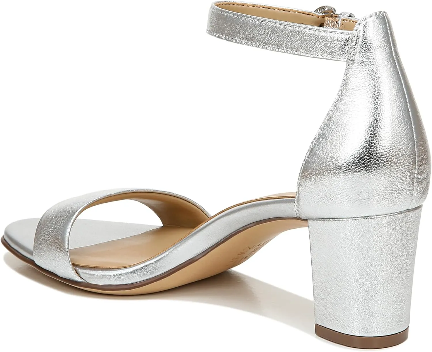 Naturalizer Women's Vera Ankle Strap Block Heel Dress Sandal