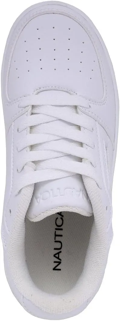Nautica Kids Boys Lace-Up Fashion Sneakers Low-Top Dress Shoes for Youth - (Big Kid/Little Kid)