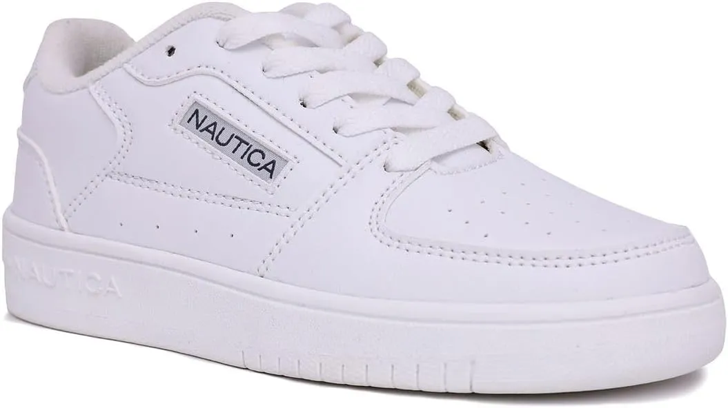 Nautica Kids Boys Lace-Up Fashion Sneakers Low-Top Dress Shoes for Youth - (Big Kid/Little Kid)