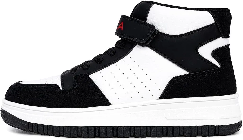Nautica Kids Sneaker: Lace-Up Fashion Shoe with Boot-Like High Top Design for Boys and Girls (Big Kid/Little Kid Sizes) - Horizon