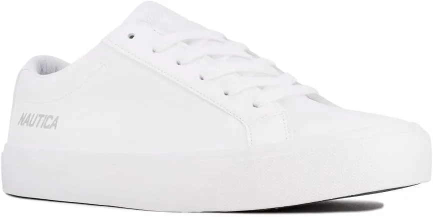 Nautica Men's Casual Shoe, Classic Lace-Up Low Top Loafer, Fashion Sneaker - in Medium & Wide Width Sizes