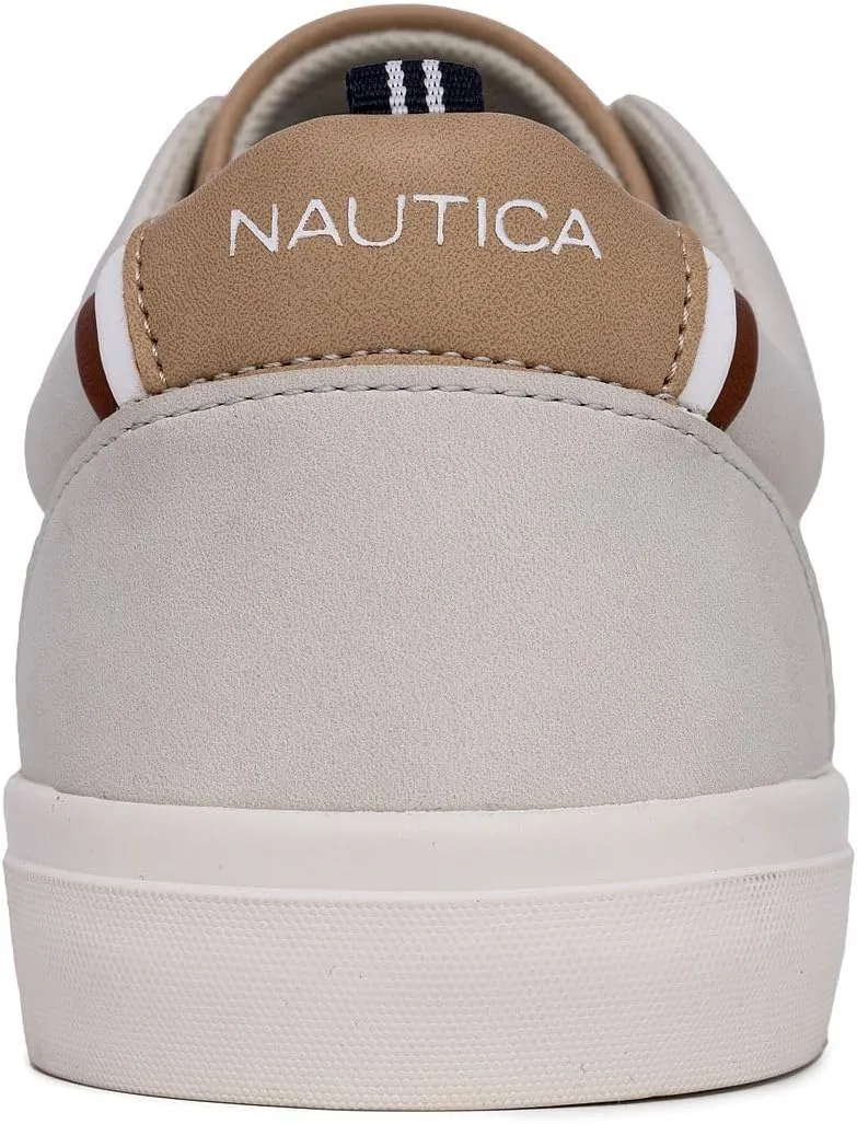 Nautica Men's Casual Shoe, Classic Lace-Up Low Top Loafer, Fashion Sneaker - in Medium & Wide Width Sizes