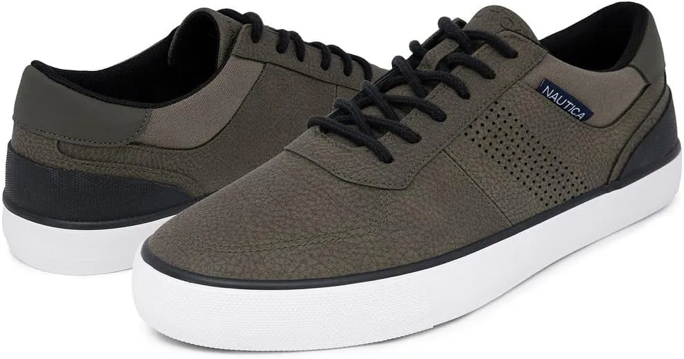 Nautica Men's Classic Lace-Up Boat Shoes Low Top Fashion Sneaker - Stylish and Comfortable Casual Shoe