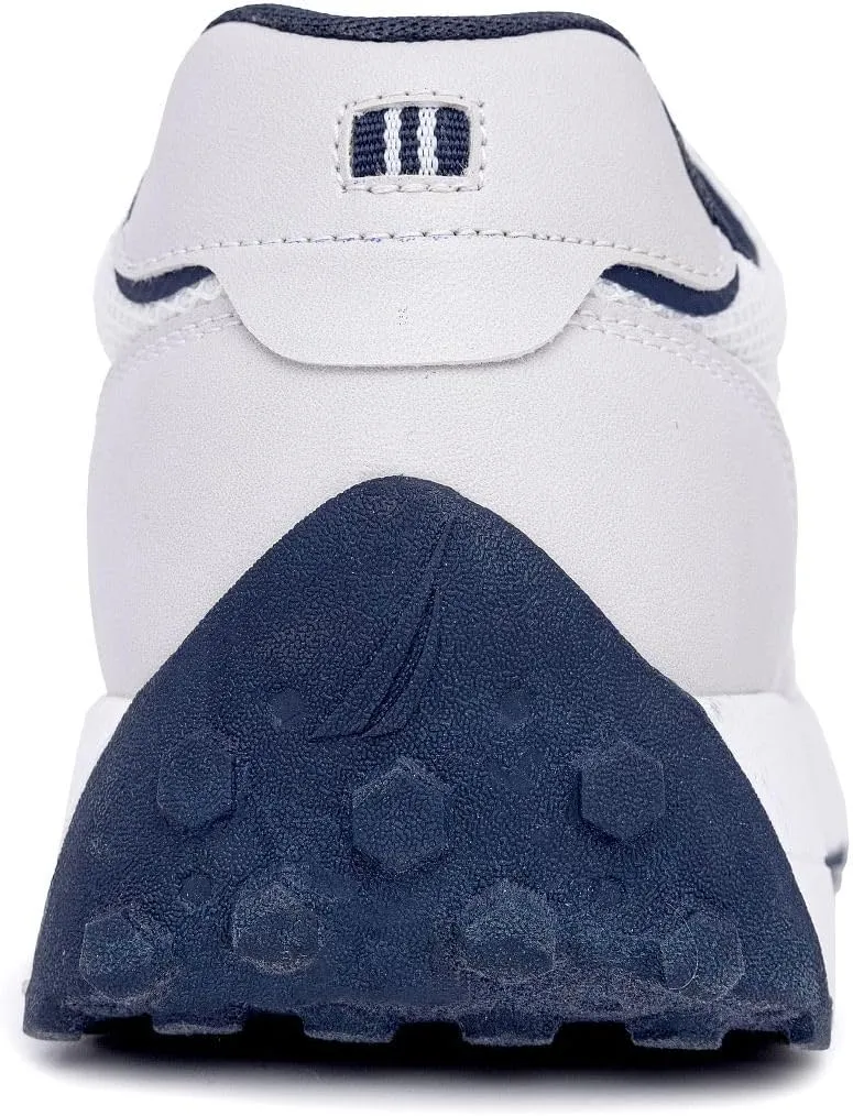 Nautica Men's Lace-Up Sneakers – Casual, Stylish, and Comfortable for Walking
