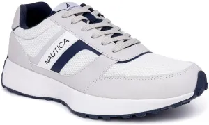 Nautica Men's Lace-Up Sneakers – Casual, Stylish, and Comfortable for Walking
