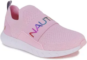 Nautica Youth Girls Slip-On Athletic Sneakers - Stylish Running and Tennis Shoes for Little and Big Kids