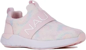 Nautica Youth Girls Slip-On Athletic Sneakers - Stylish Running and Tennis Shoes for Little and Big Kids