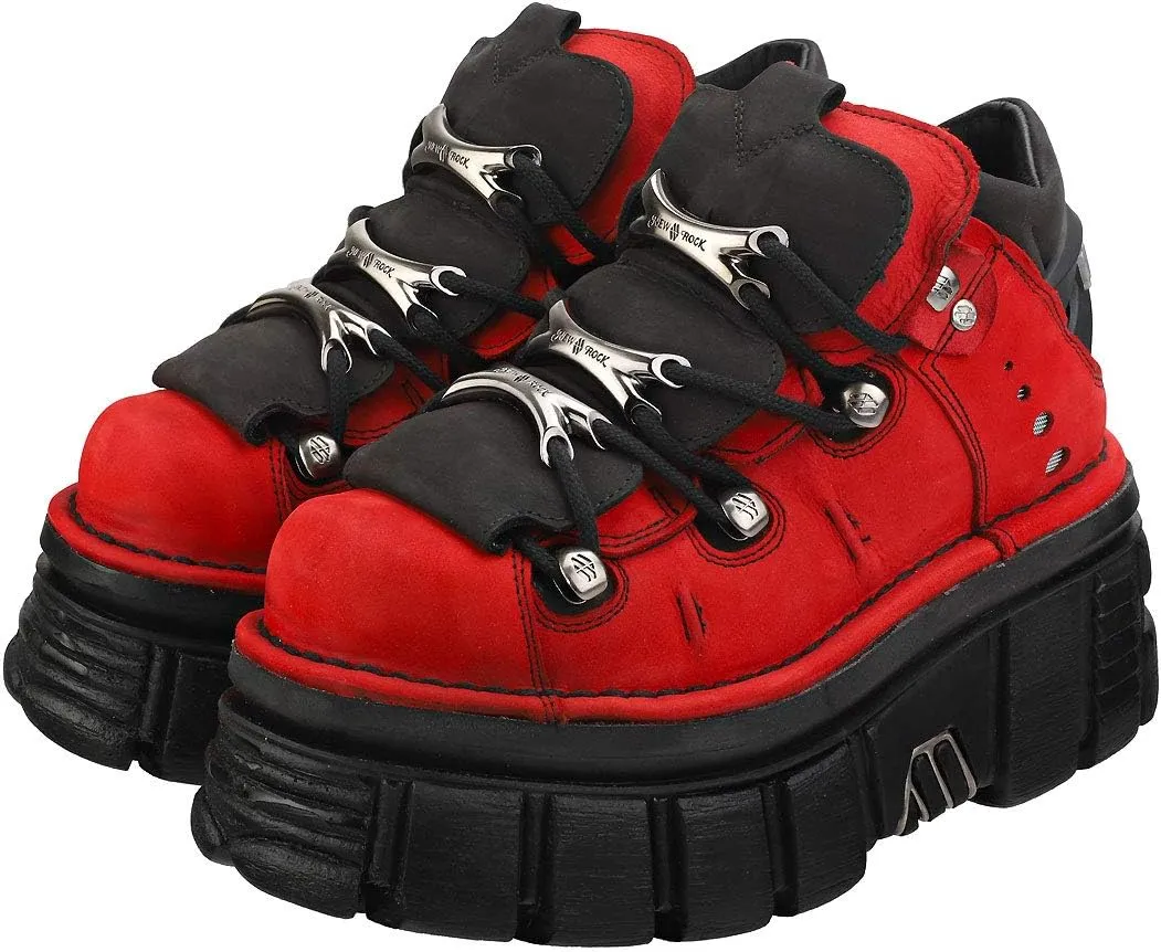 New Rock Half Boot Tower Unisex Platform Shoes