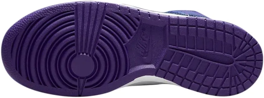 Nike Big Kid's Dunk Hi White/Midnight Navy (DH9751 100)