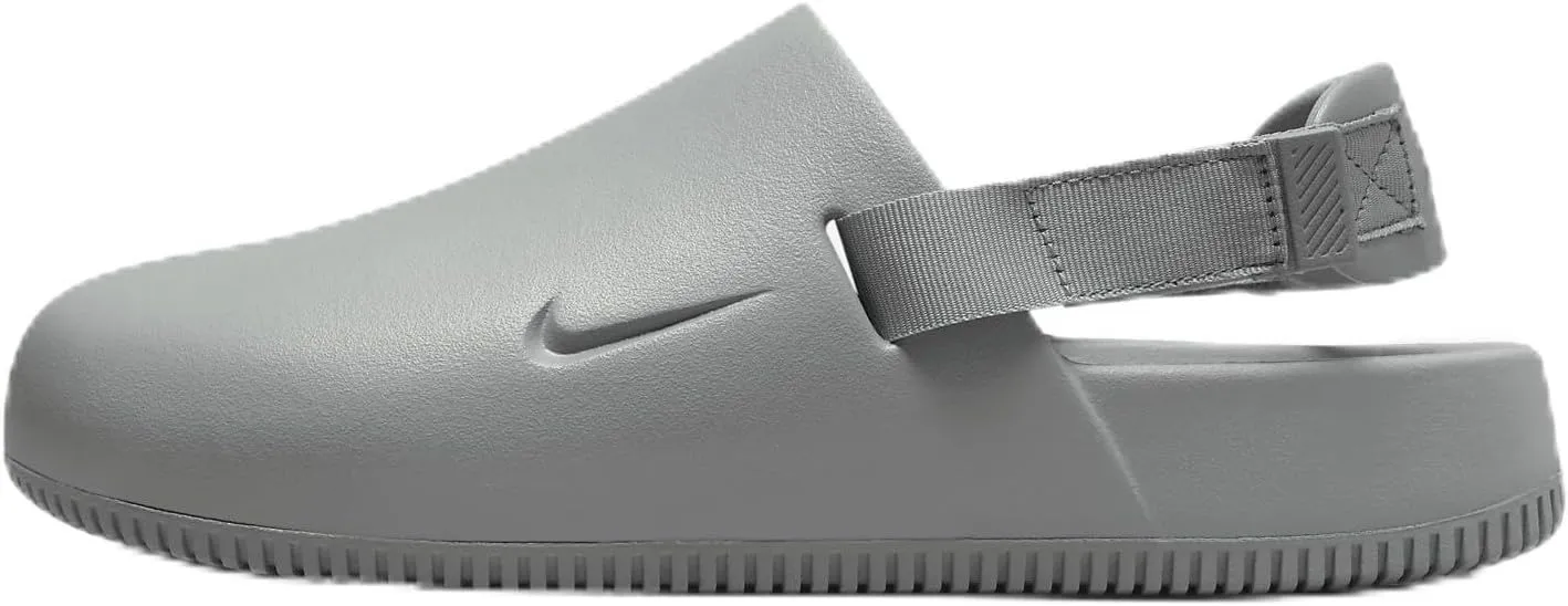 Nike Calm Men's Mule (FD5130 002, Light Smoke Grey/Light Smoke Grey) - Size 9