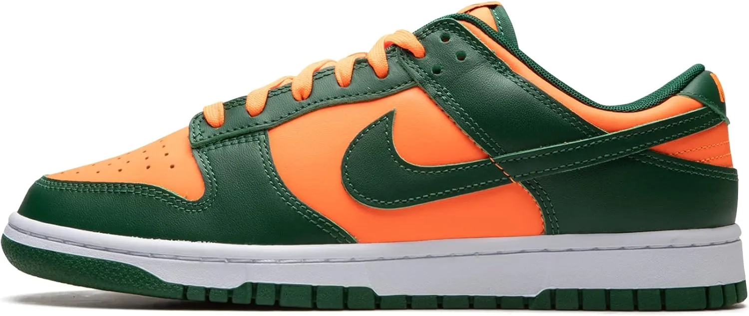 Nike Men's Dunk Low, Team Green Team Green White, 6