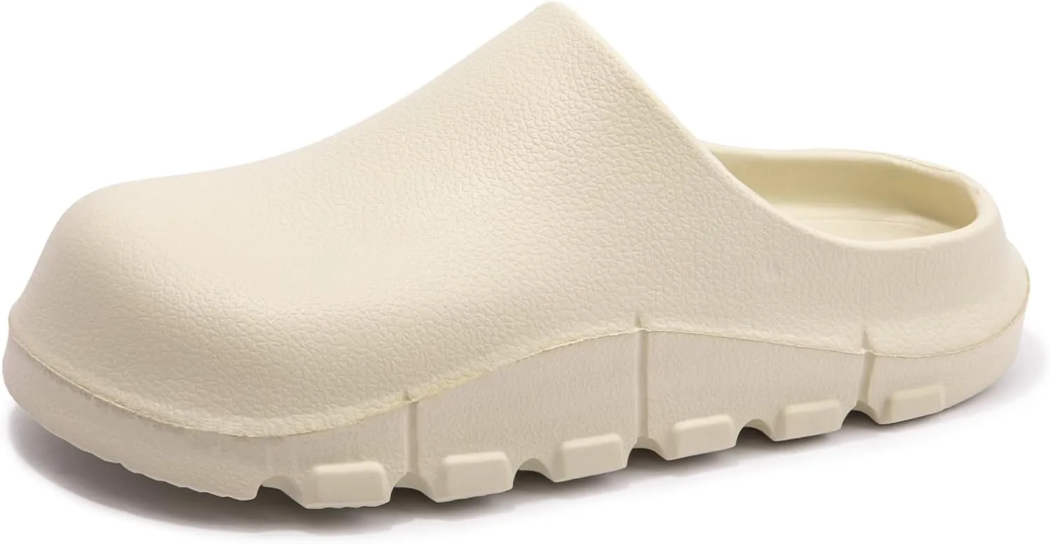 NITTI Women's Arch Support EVA Garden Shoes for Women - Comfort Waterproof Slip-on Outdoor Beach Mules Sandal Ladies Classic Closed Toe Clogs