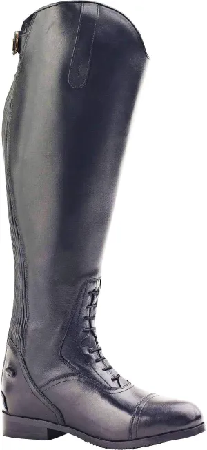 Ovation Women's Durable Stylish Equestrian Horse Riding Tall Extra Wide Calf Leather Flex Plus Field Boot
