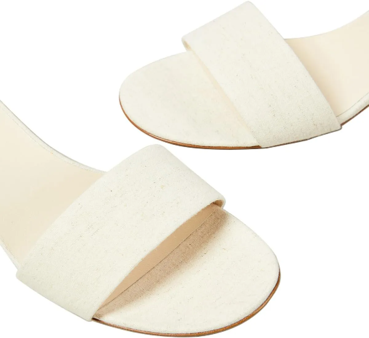 Pazzion Women's Round Open Toe Kitten Heel Mules Slip On Low Heeled Sandals Daily Party Slippers Shoes Size 4-16 US