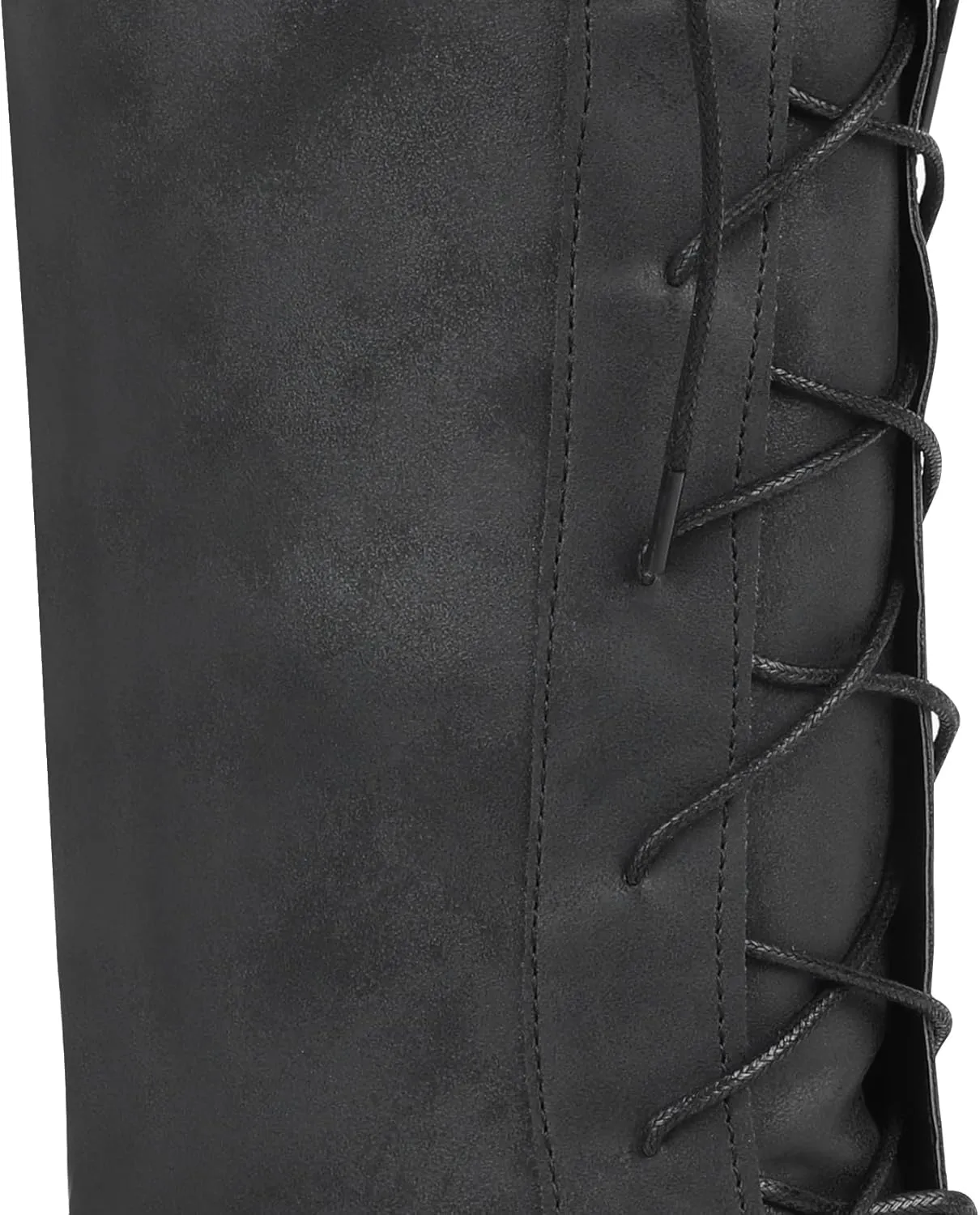 Pirate Boots Covers, Mens Faux Leather Medieval Renaissance Boot Cover for Halloween Cosplay Costumes