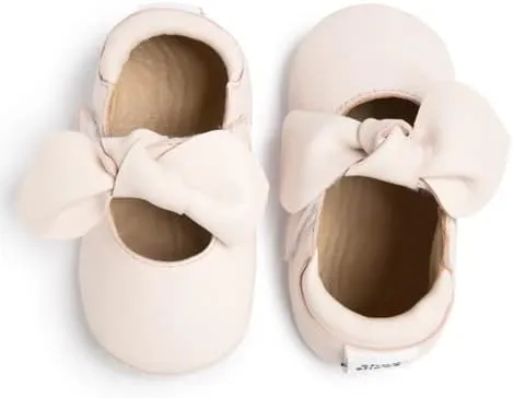 Prewalker Soft Sole Ballet Pump Sandal Pink Smile Girl