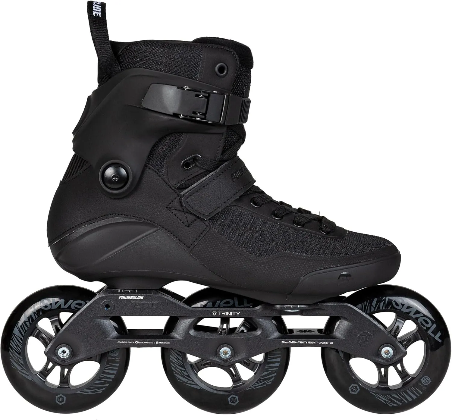 PS Swell Triple Black Skates Size 10.0 EU43