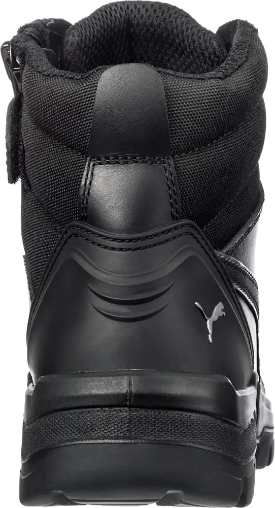 PUMA Men's Conquest Black Soft Toe Industrial Boot, 8.5