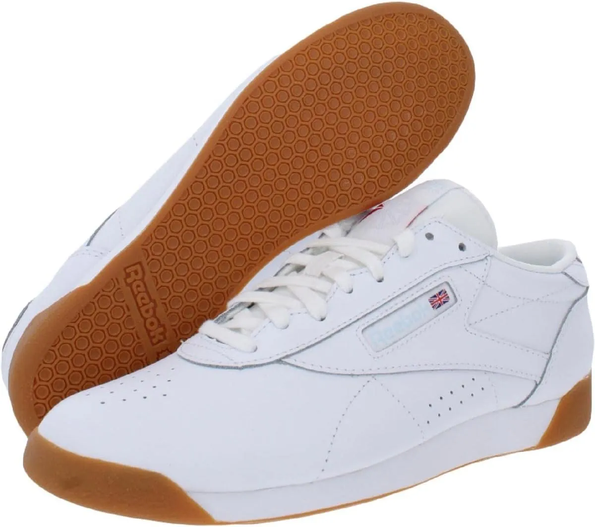 Reebok Womens Freestyle Low Sneaker, Adult, White