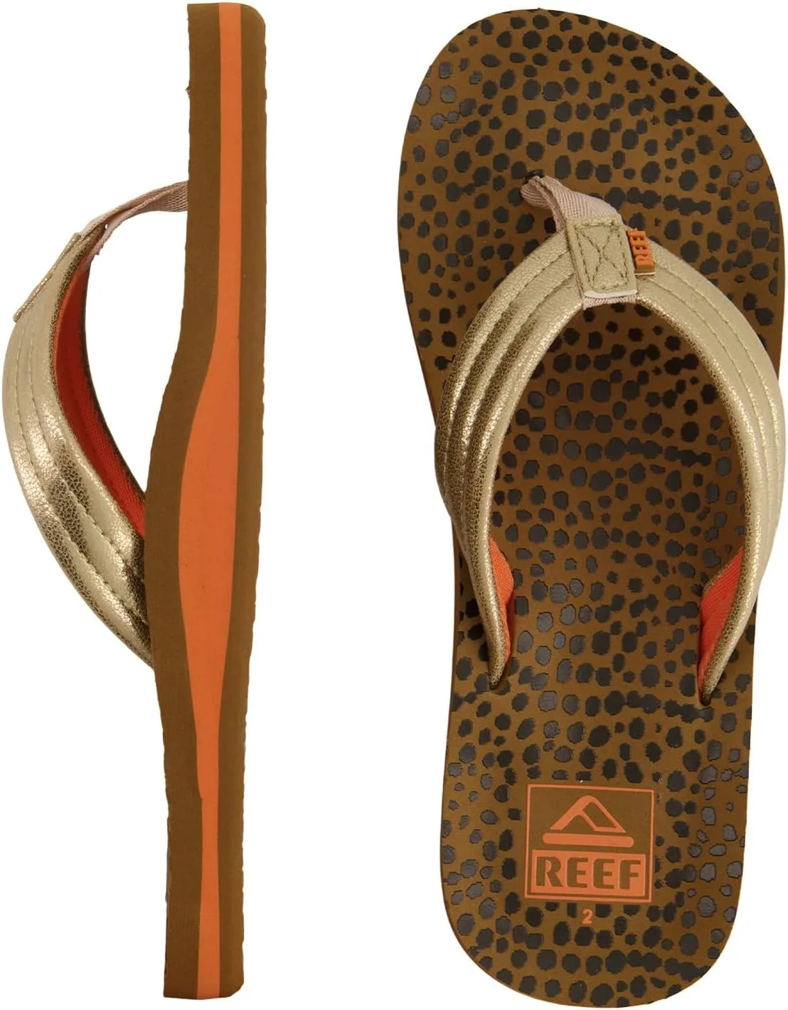 REEF Kids Ahi Unisex-Child Beach Flip Flop, Soft Cushion Footbed, Water Friendly