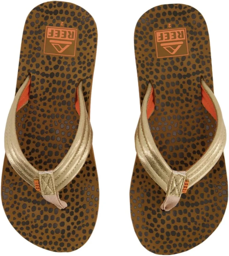 REEF Kids Ahi Unisex-Child Beach Flip Flop, Soft Cushion Footbed, Water Friendly