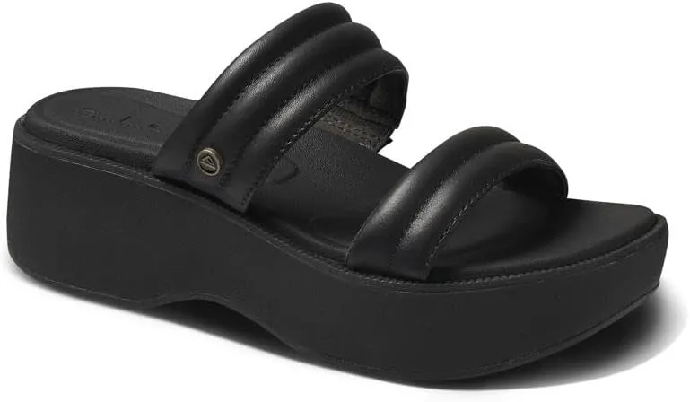 REEF Lofty Lux Hi Womens Fashion Platform Sandal, Soft Molded Footbed