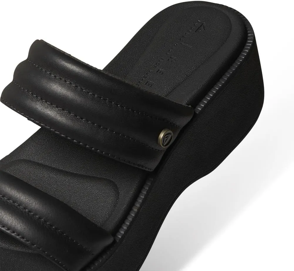 REEF Lofty Lux Hi Womens Fashion Platform Sandal, Soft Molded Footbed