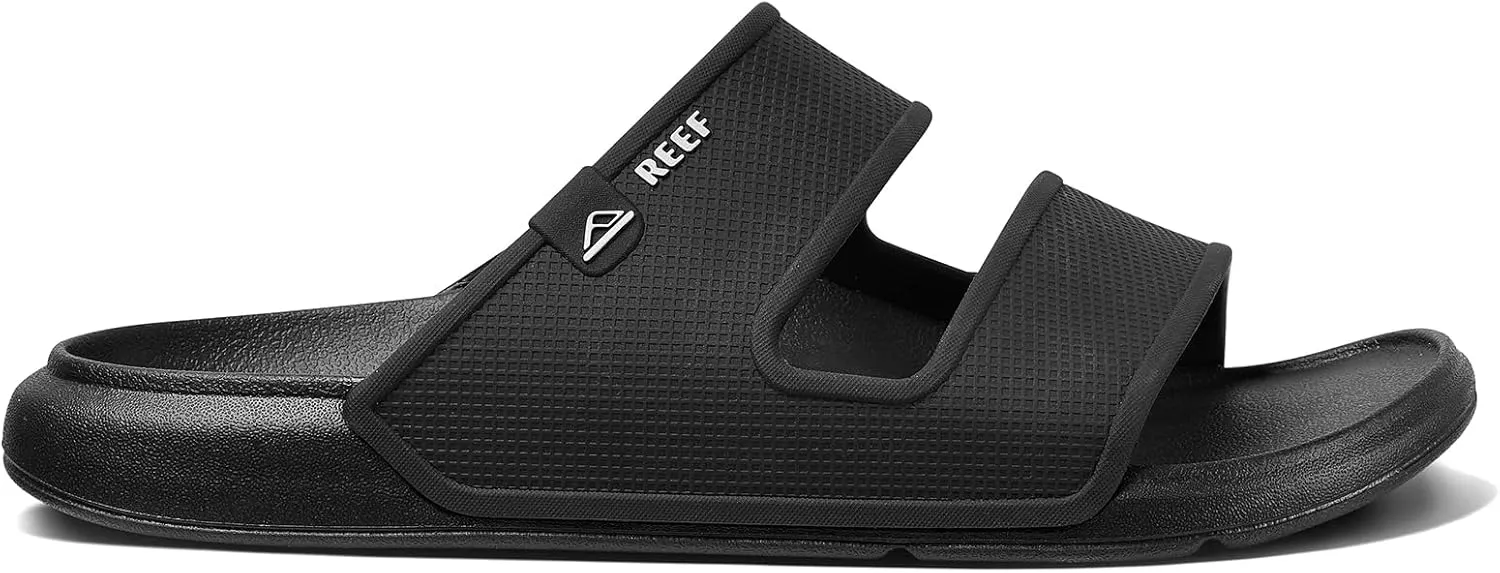 REEF Oasis Double Up Men's Waterproof Slide Sandal, Soft and Supportive Molded Footbed