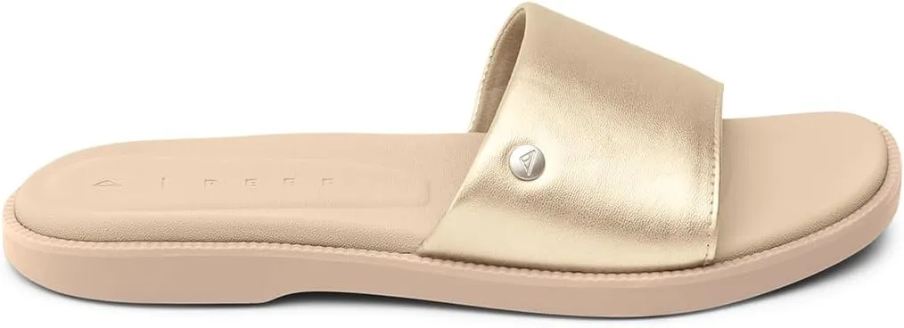 REEF Sunny Arrianah Women's Fashion Slide Sandal, Soft Molded Footbed, Arch Support