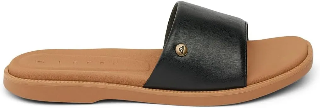 REEF Sunny Arrianah Women's Fashion Slide Sandal, Soft Molded Footbed, Arch Support