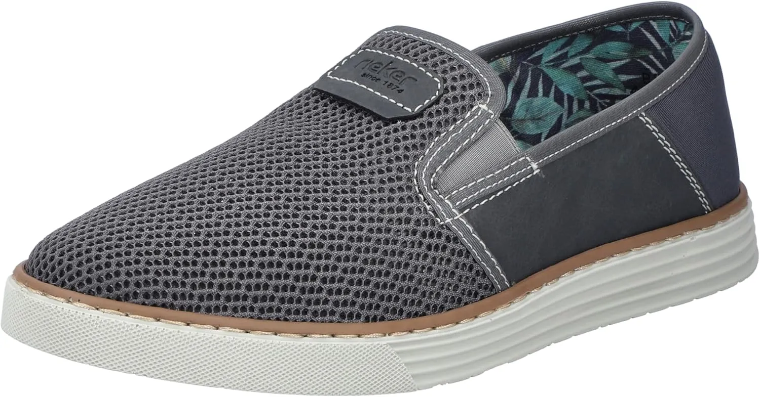 Rieker Men's B2267 Slippers, gray, 10 Men