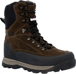 ROCKY Blizzard Stalker Max Waterproof 1400G Insulated Boot, Brown, Size 8.5(W)