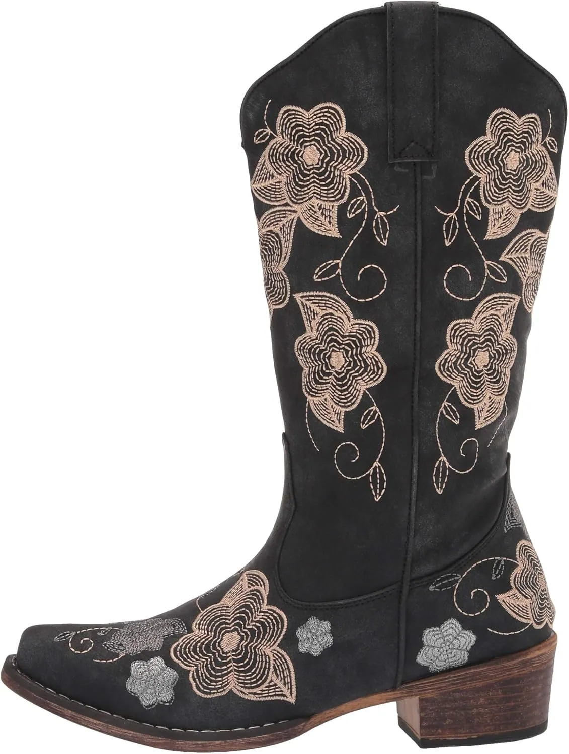Roper Women's Riley Flowers Western Boot