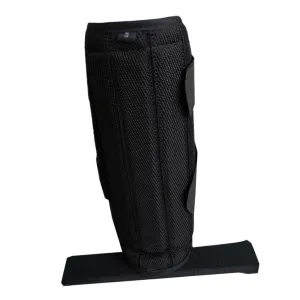 SAFIGLE Anti-rotation Correcting Shoes Sprains Boot Ankle Brace Support Ankle Fixed Shoes Foot Boot Foot Brace Support Wooden Black