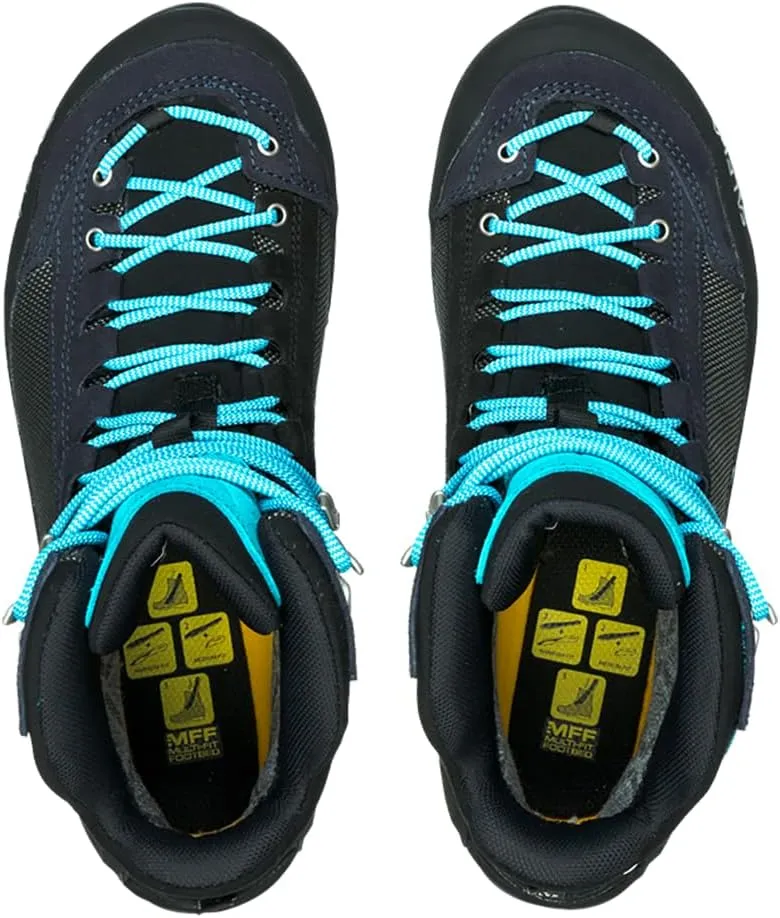 Salewa Women's Crow GTX Waterproof Gore-Tex Trail Boots for Trekking, Climbing, & Mountaineering