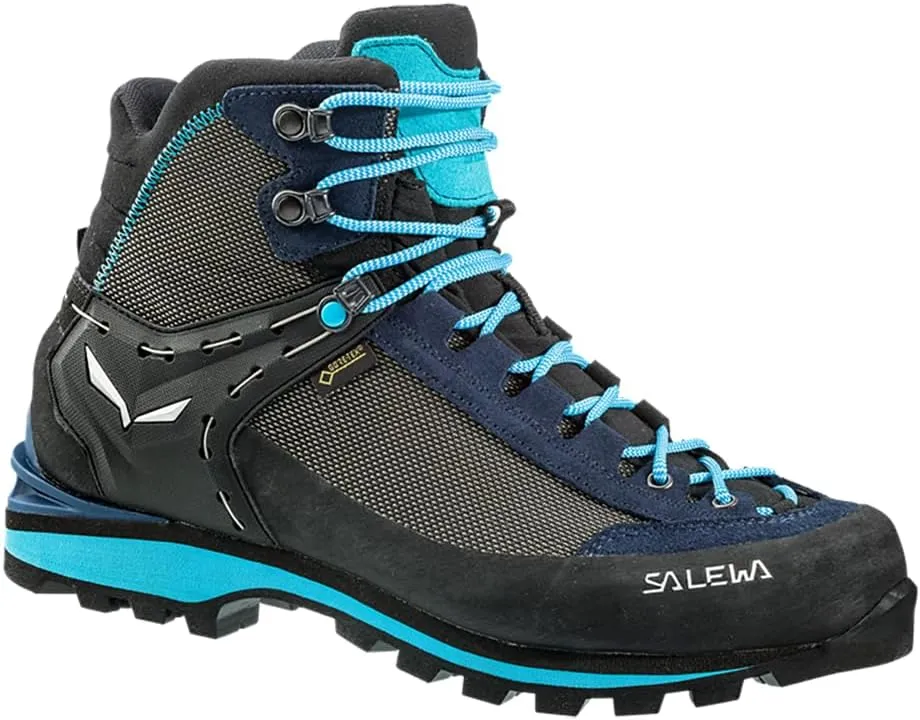 Salewa Women's Crow GTX Waterproof Gore-Tex Trail Boots for Trekking, Climbing, & Mountaineering