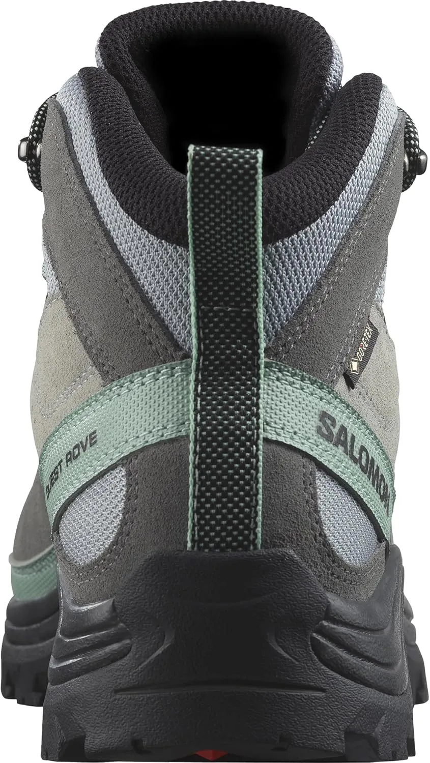 Salomon Women’s Quest Rove Gore-Tex, Waterproof Backpacking & Hiking Suede Leather Boots