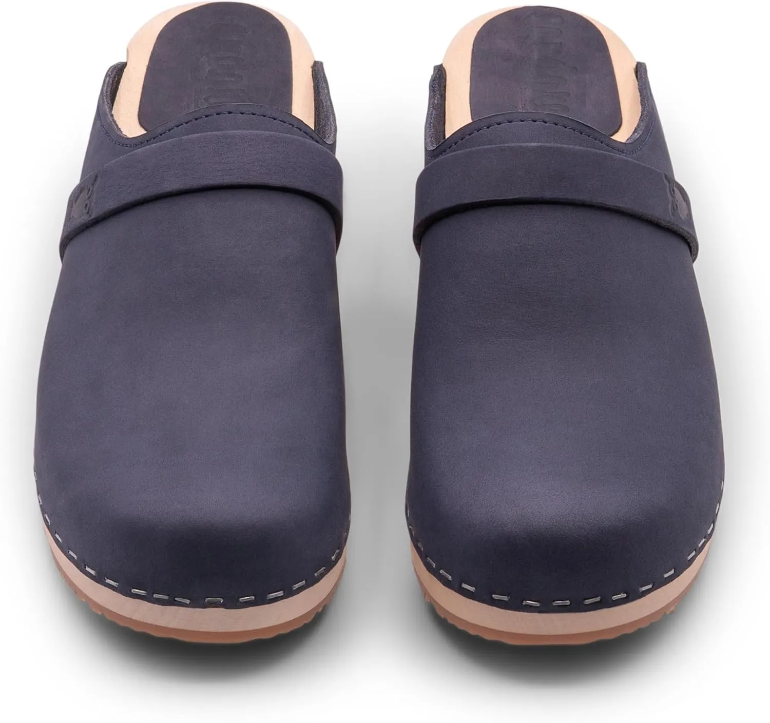 Sandgrens Handmade Swedish Wood Clogs for Women, Low Heel Mule | Tokyo