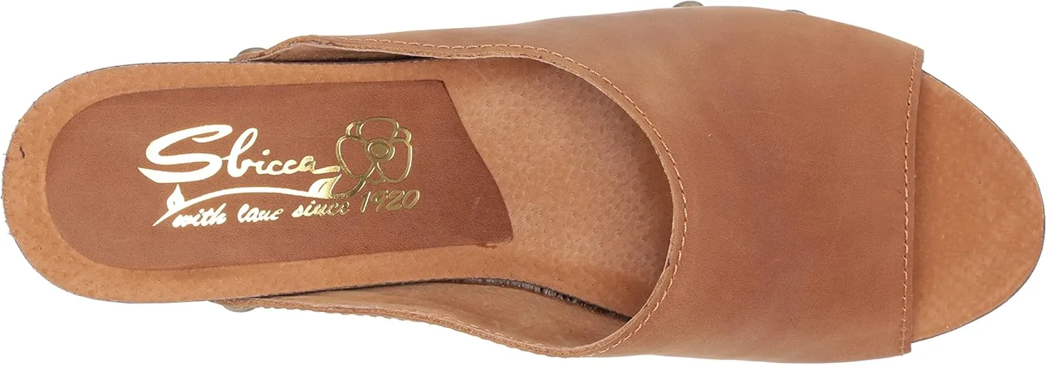 Sbicca Women's Clog Mule Heeled Sandal