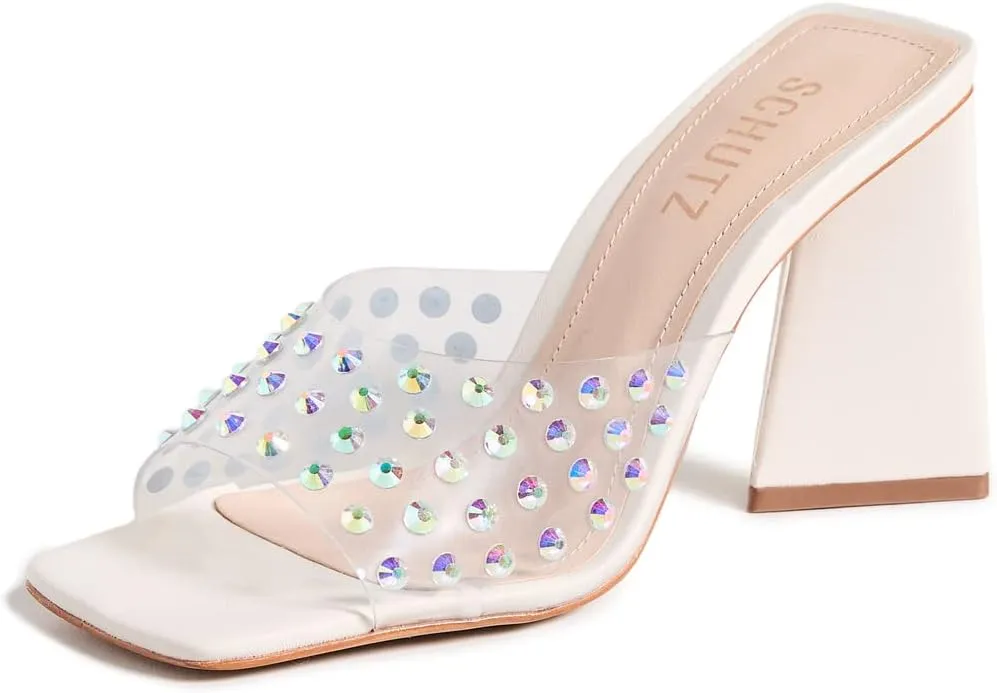 SCHUTZ Women's Lizah Crystal Sandals