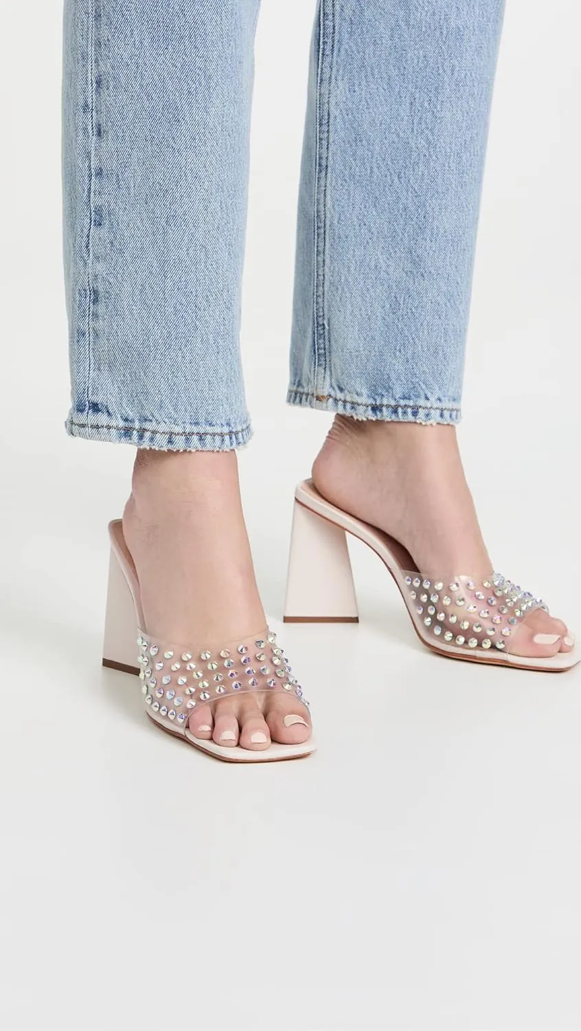 SCHUTZ Women's Lizah Crystal Sandals