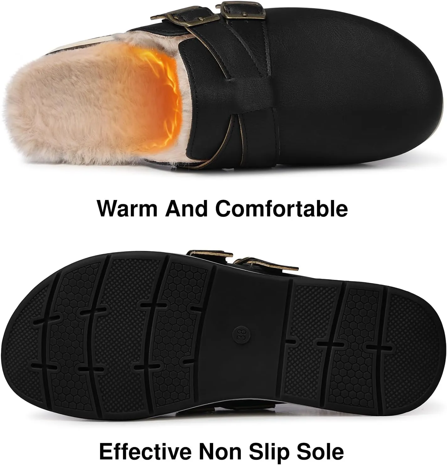 SHIBEVER Clogs for Women Mule Slip-On: Closed Toe Clog - Comfortable Slide Mule
