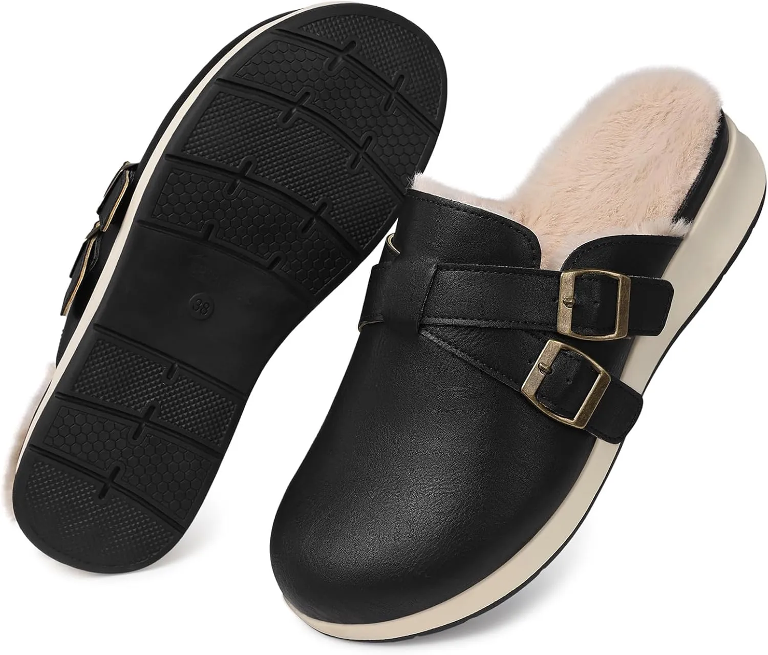 SHIBEVER Clogs for Women Mule Slip-On: Closed Toe Clog - Comfortable Slide Mule